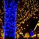 Гірлянда Нитка 30 м 300 LED білий дріт синій для вуличного та інтер'єрного декору IP65 - зображення 2