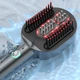 Масажер гребінець 5Вт 1500mAh USB Type-C чорний для догляду за шкірою голови та росту волосся XO FG12 - зображення 3