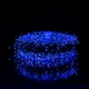 Гирлянда светодиодная Хвойная лапа 100м 3000 LED синий цвет зеленый провод для декора помещений - изображение 3