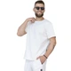 Мужская футболка Totalfit RMLD1 M Белый (06399659) - изображение 1