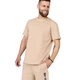 Мужская футболка Totalfit RMLD1 XXL Бежевый (06399659) - изображение 1