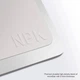 Защитная накладка Standart NPK для клавиатуры ноутбука MacBook 15-16 дюймов 1 шт Бежевый - изображение 6