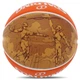 Мяч баскетбольный Spalding резиновый Jump Sketch 84452Y №7 Оранжевый (57484063) - изображение 3