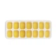 Силиконовая форма cumenss AI-814 Cube 14 Yellow для льда - изображение 1
