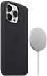 Чохол шкіряний протиударний Leather Case with MagSafe для Apple Iphone 13 Pro Max (6.7") Midnight Black - зображення 1