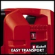 Компресор повітряний, Einhell TC-AC 190 OF Set (4020660) 1100 Вт, 190 л/хв, 8 бар, без ресивера, безмасляний, + пістолет, шланг і насадки - изображение 6