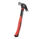 Столярний молоток 450 г, ручка з фібергласу INTERTOOL HT-0223 - зображення 3