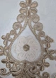 Комплект занавесок 180х110см на створку окон Firanka Damask 2шт розовый и коричневый (12_4ф) - изображение 5