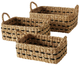 Koszyki do przechowywania Boltze Bokar plecione 3 szt. (4066076458929) - obraz 1