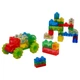 Детский сенсорный конструктор "Машинка врум-врум!" Jelly Blox 931694J 30 деталей - изображение 2