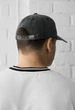 Кепка мужская Стиф темно-серый однотонный с логотипом Staff dark gray logo Универсальный (384656) - изображение 2