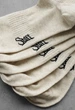 Носки Мужские Стаф Бежевые С Логотипом Комплект Трех Пар Staff Beige Logo Универсальный (383496) - изображение 2