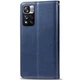 Шкіряний чохол-книжка GETMAN Gallant (PU) для Xiaomi Redmi Note 11 Pro 4G/5G / 12 Pro 4G Синій - зображення 5