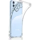 TPU чехол GETMAN Ease logo усиленные углы Full Camera для Samsung Galaxy A57 5G Transparent - изображение 1