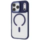 Чехол Proove Clear Essence Case with Magnetic Ring iPhone 17 Pro Midnight Blue - изображение 1