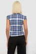 Блуза в клетку синий 230R2502 AGER XS - изображение 4