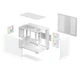Корпус DeepCool CG330 3F White (R-CG330-WHNGM3-G) без БЖ ( 23385 ) - зображення 3