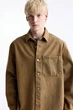 Джинсова куртка Pull & Bear синій-бежевий JZYWI872 S - зображення 5