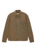 Джинсова куртка Pull & Bear синій-бежевий JZYWI872 S - зображення 6