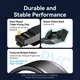 Патч-корд Vention CAT 8 SFTP RJ-45 40 Гбіт/с 2000 МГц Плоский 2 м Чорний (IKQBH) - зображення 9
