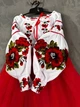 Костюм етнічний для дівчинки "Маки" 110-116 червоний (11SVIET) - зображення 3