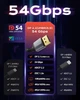 Кабель Stouchi Displayport v2.1 [VESA Certified] 16K@60Hz, 8K@120Hz, 4K@240Hz 54Gbps 3м чорний [D16K3] - зображення 6