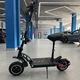 Електросамокат KUGOO G-booster на 2400Вт DUO 23Ah з сідлом | швидкість до 60км/год Повнопривідний , 10 дюймів колеса Black - зображення 7