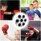 Боксерський настенный тренажер музыкальный с подсветкой и bluetooth Боксерская мишень Белая - изображение 7