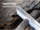 Титановая лопатка туристическая Taruor titanium 206 мм походная универсальная лопата - совок пила для похода туризма кемпинга с карабином и чехлом - изображение 6