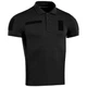 Поло M-Tac 65/35, Black, 3XL - зображення 3
