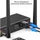 Подовжувач HDMI / USB KVM сигналу бездротової мережі Wi-Fi до 200 метрів, передавач і приймач відео аудіо через HDMI (D9/D10) - зображення 4