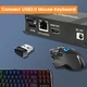 Удлинитель HDMI / USB KVM сигнала по кабелю витая пара rg45 до 60 метров, HDMI Extender передатчик и приемник видео аудио (ozd5/d6) - изображение 6