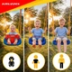 Дитяча гойдалка 3в1 жовто-синя Kruzzel 23552 - изображение 9