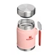 Термос для Їжі з ложкою 400мл Stanley Classic Legendary Peach Rose 10-11353-0111 - зображення 3
