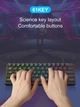 Игровая влагозащищенная компактная клавиатура MageGee TS91, c RGB подсветкой, 61 клавиша, IPX4, мембранная, проводная, ENG, чёрный - изображение 4
