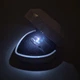 Подарункова коробочка для прикрас з LED підсвічуванням, шкатулка у формі серця, оксамитове оздоблення, подарунок, біла - зображення 4