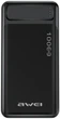 УМБ AWEI P5K 10000 mAh 10W Black (6954284094009) - изображение 1