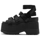 UGG женские платформенные сандали GoldenRise Черные 36р, 22-22.5см 1167431-BLK - изображение 1