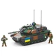 Дитячий конструктор Limo Toy KB 1145 — танк Leopard 2A5, 458 деталей, механічний, блочний, різнобарвний - зображення 3