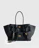 Сумка кожаная с логотипом Balenciaga Тоут Bel Air Carry All Черный - изображение 1