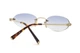 Солнцезащитные очки MIU MIU A54S ZVN80O CLEAR GRADIENT LIGHT BLUE - изображение 4