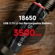 Аккумулятор 18650 Li-Ion Soshine 18650USB-3.7-3500, USB-C, 3500mAh, 5A, 4.2/3.7/2.8V - изображение 8