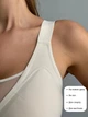 Бесшовный бюстгальтер 5XL (100F, 105C, 105D, 105E) Free Bra с глубоким сеточкой декольте Анатомический эластичный лиф широкие бретели без косточек Бежевый 583357519 - изображение 13