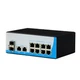 Комутатор POE 10 портовий індустр. HongRui HR400-822GTS - изображение 2