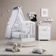 Дитячий комод пеленальний (пеленатор) Azzurra Design Dido Bianco-Grigio білий - зображення 2