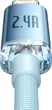 Кабель Baseus Crystal Shine Series USB to Lightning 2.4A 1.2м (CAJY001103) Sky Blue - зображення 2