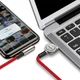 Кабель Baseus Exciting Mobile Game Fast Charging Cable USB to Lightning 2.4A 1м (CALCJ-A09) Red - зображення 2