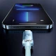 Кабель Baseus Crystal Shine Series USB to Lightning 2.4A 1.2м (CAJY001103) Sky Blue - зображення 6