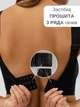 Бесшовный бюстгальтер 5XL (100F, 105C, 105D, 105E) Free Bra с глубоким сеточкой декольте Анатомический эластичный лиф широкие бретели без косточек Черный 583357672 - изображение 5