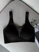 Бесшовный бюстгальтер 5XL (100F, 105C, 105D, 105E) Free Bra с глубоким сеточкой декольте Анатомический эластичный лиф широкие бретели без косточек Черный 583357672 - изображение 14